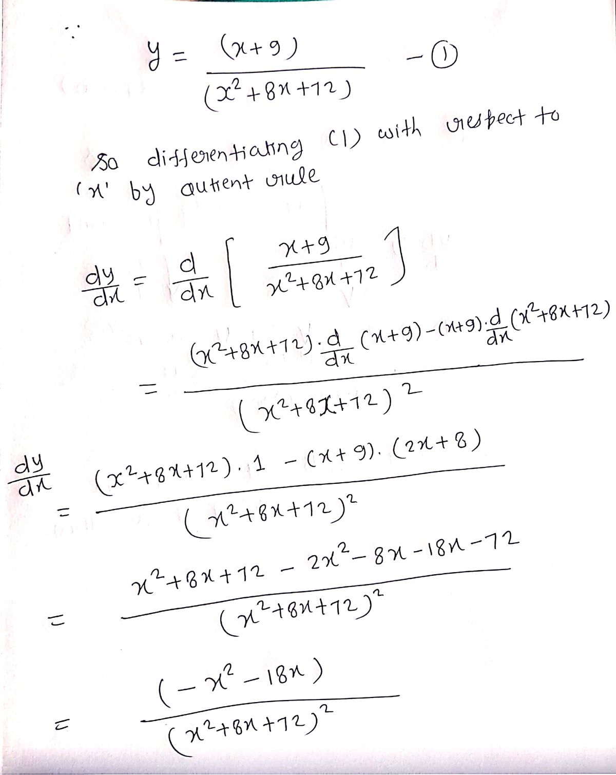 Advanced Math homework question answer, step 2, image 1